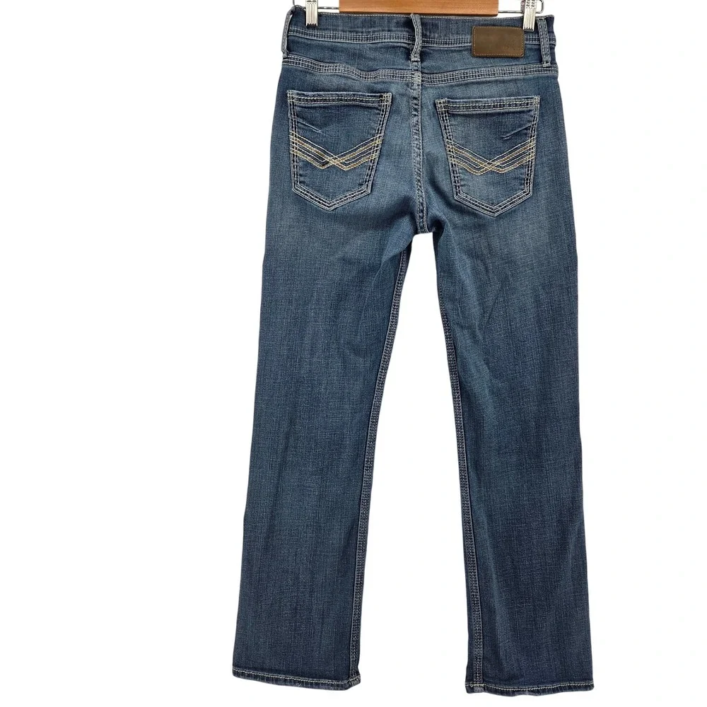 BKE Jake Jeans 31x32 Blue Medium Wash Straight‎ Leg Stretch Denim